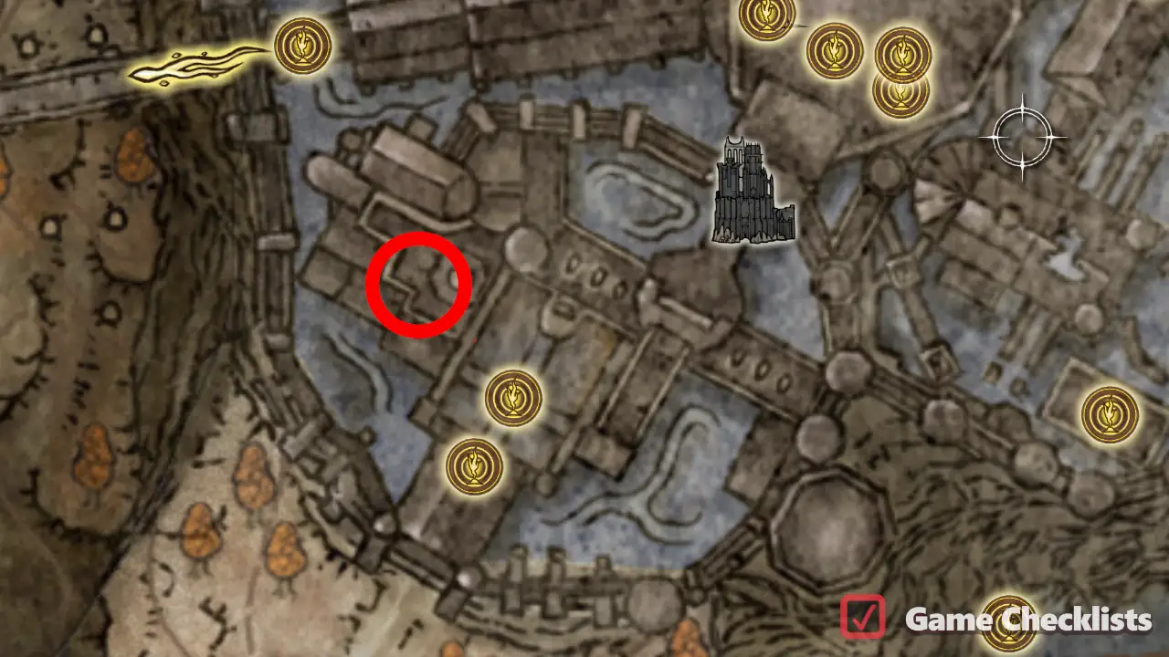 Main-gauche location