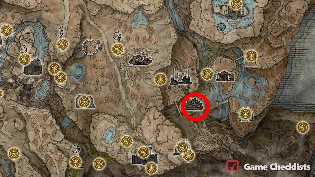 Man-Fly Ashes location