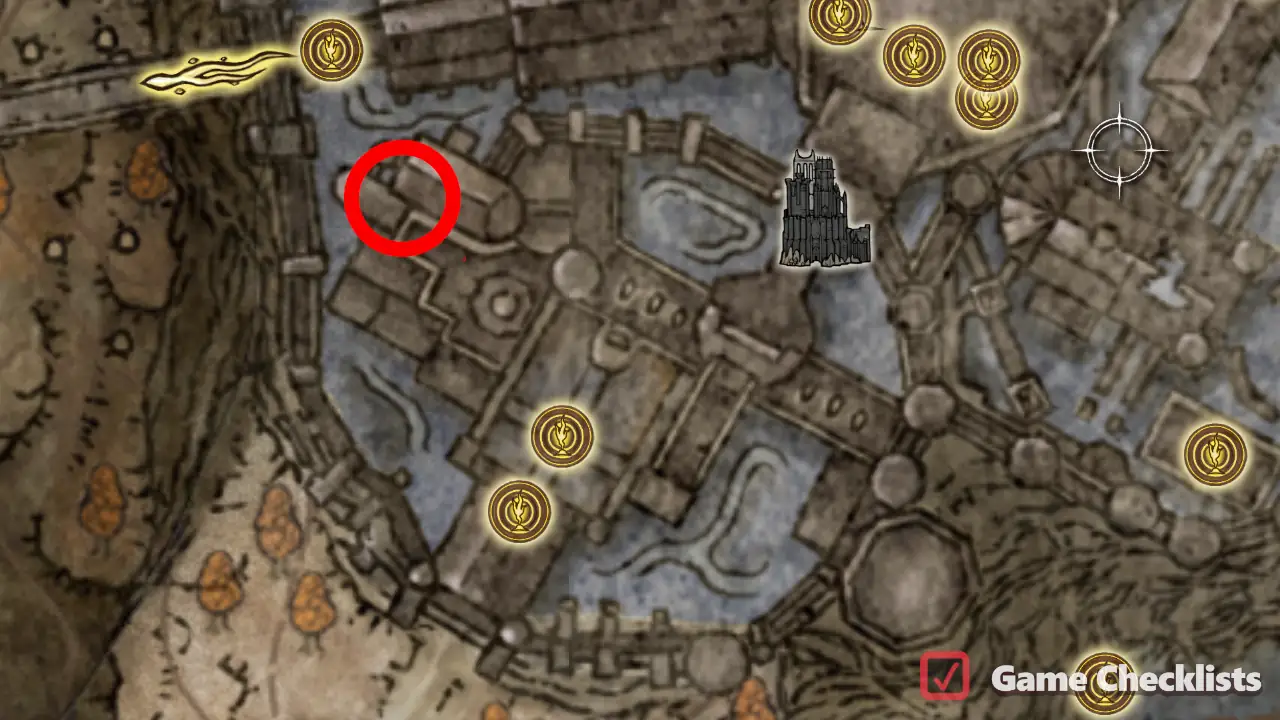 Messmer Soldier's Axe location