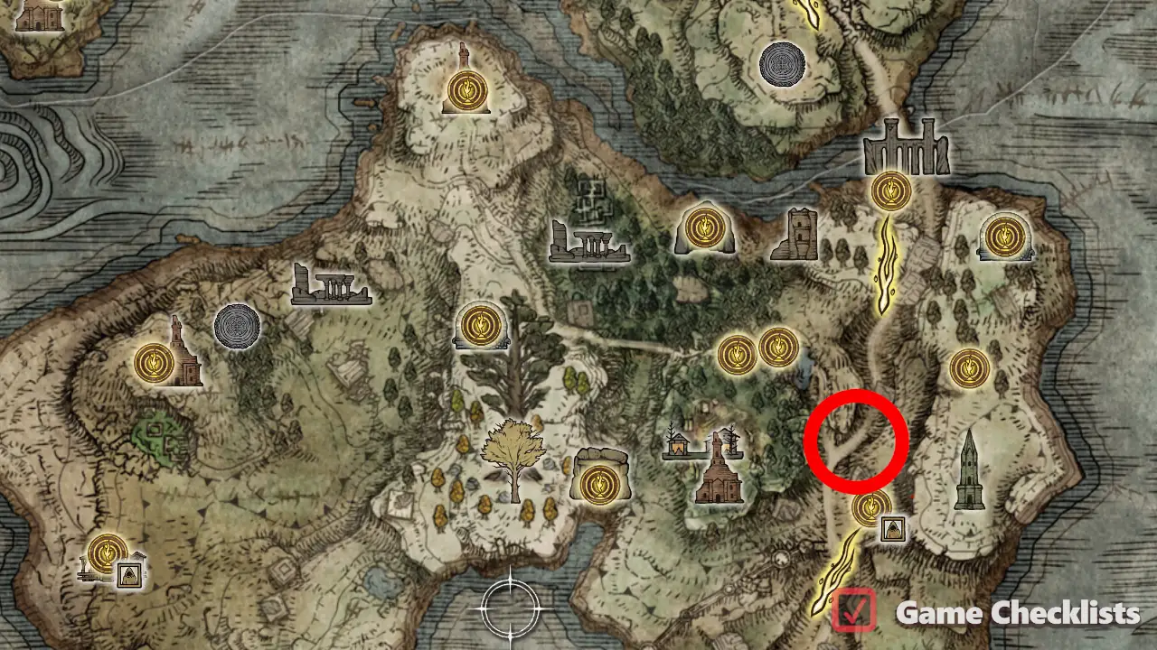 Ash of War: Mighty Shot location