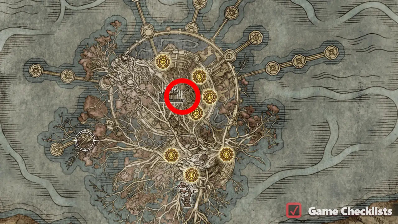 Rotten Winged Sword Insignia location