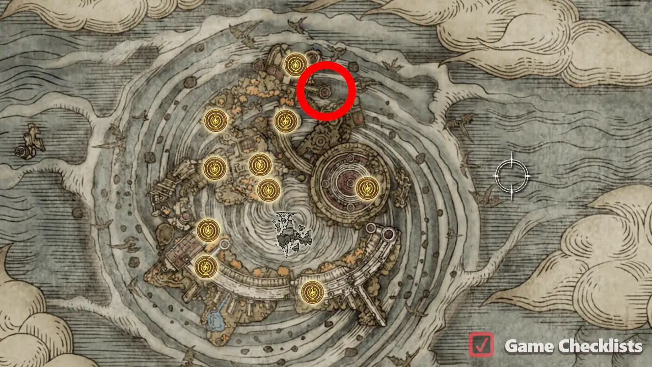 Old Lord's Talisman location