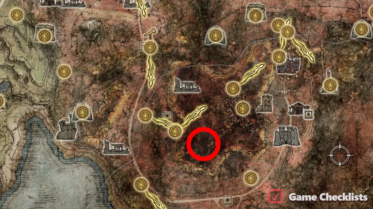 Ash of War: Poisonous Mist location