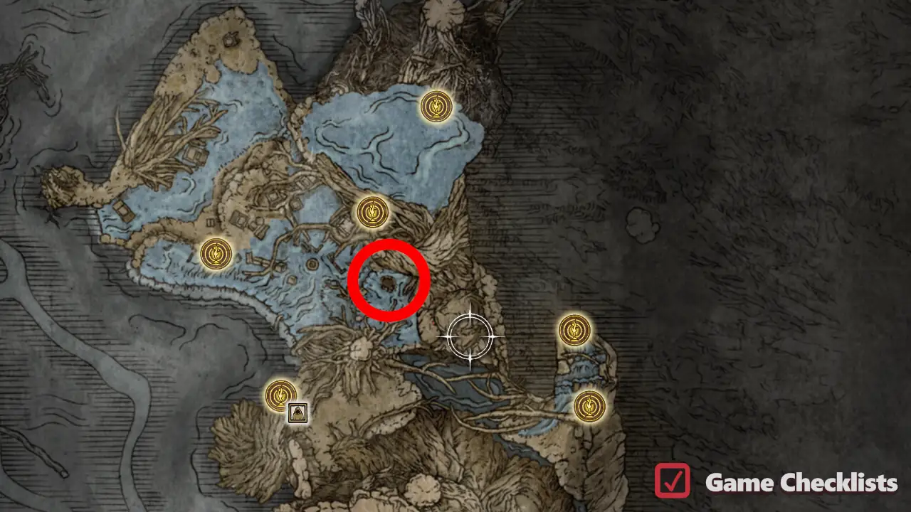 Prince of Death's Cyst location