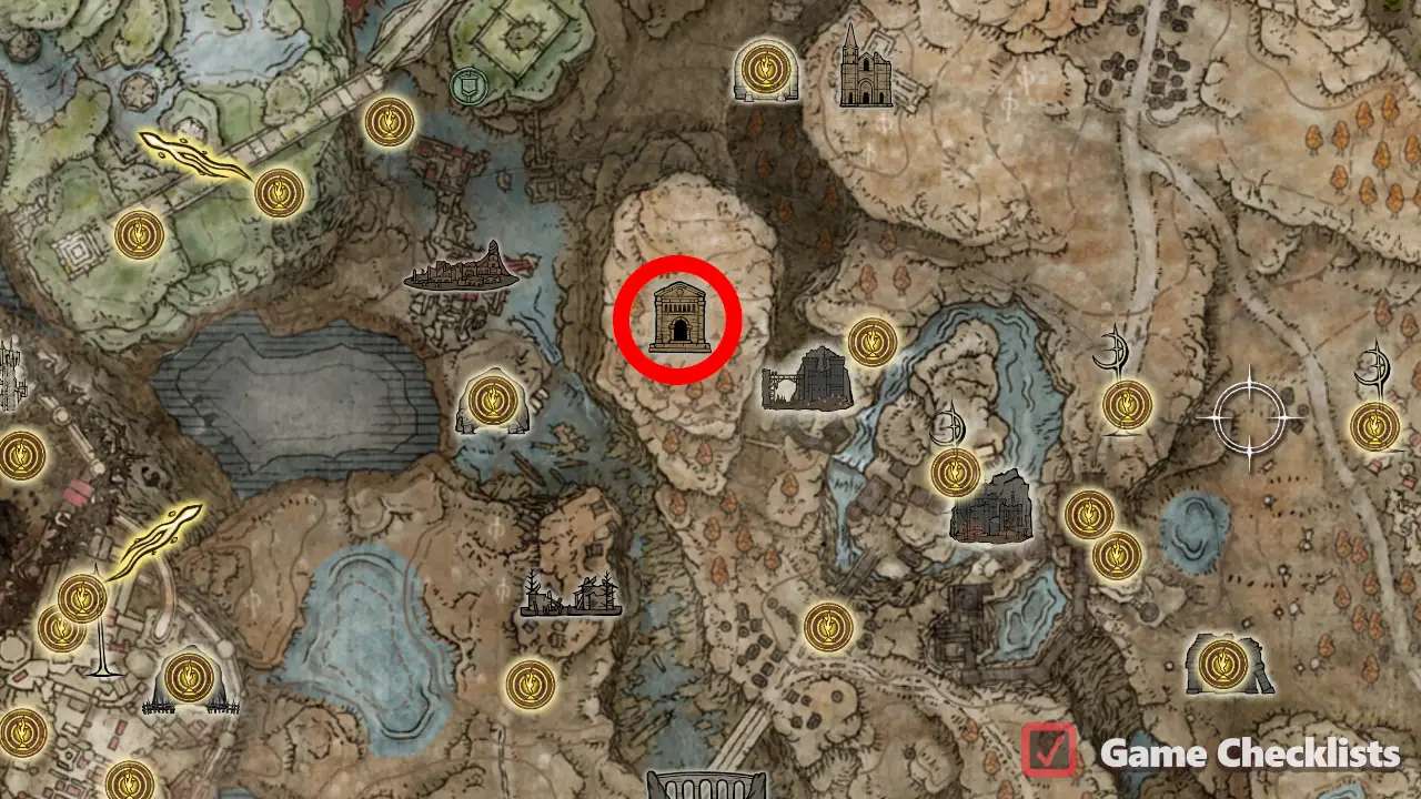 Red Bear's Claw location