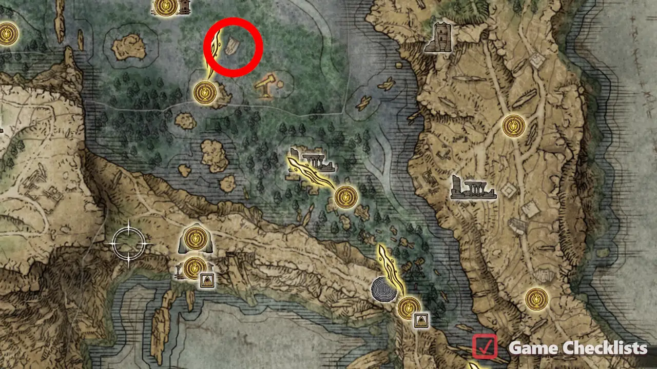 Red-Feathered Branchsword location