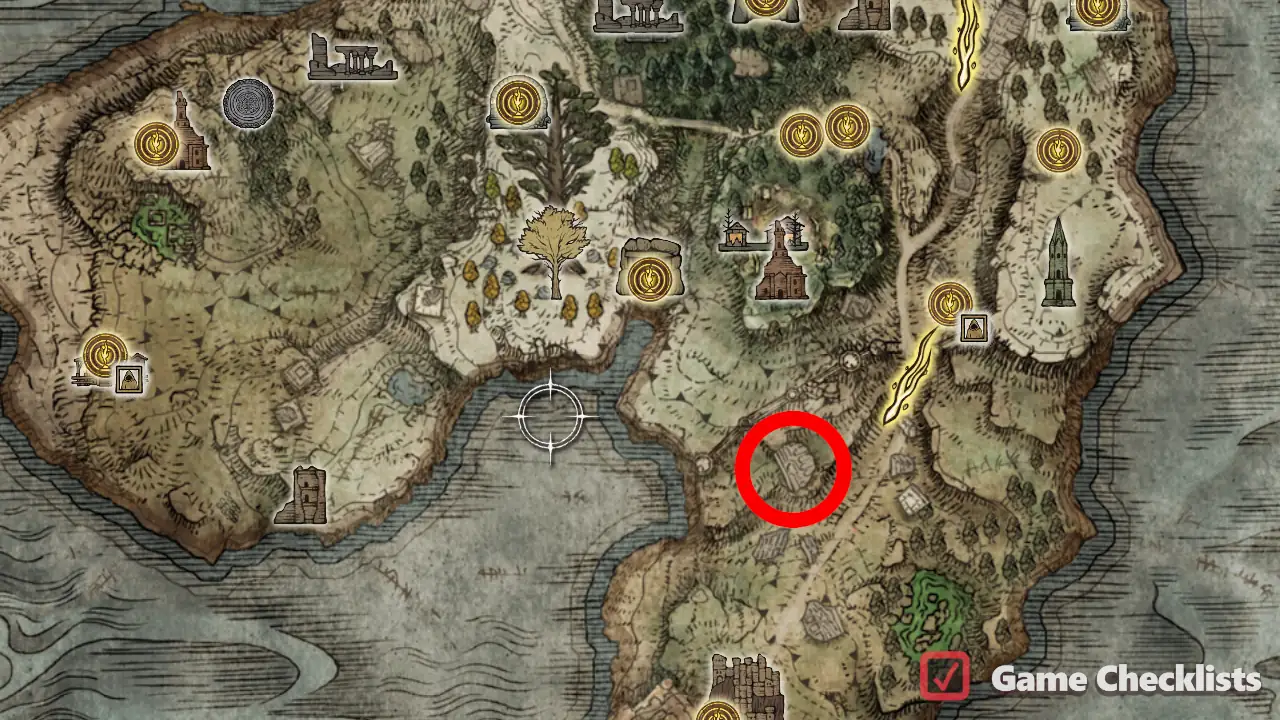 Sacrificial Axe location