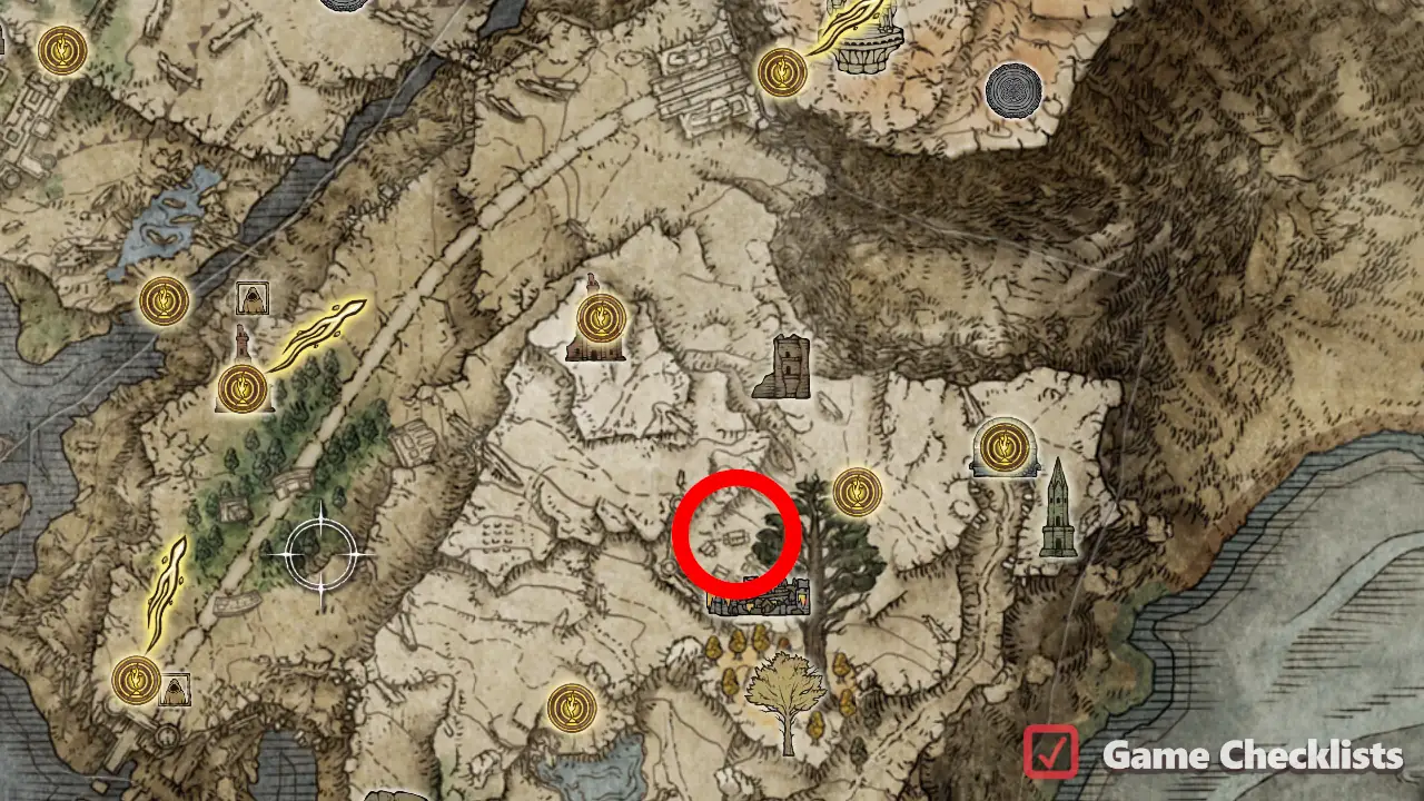 Shabriri's Woe location