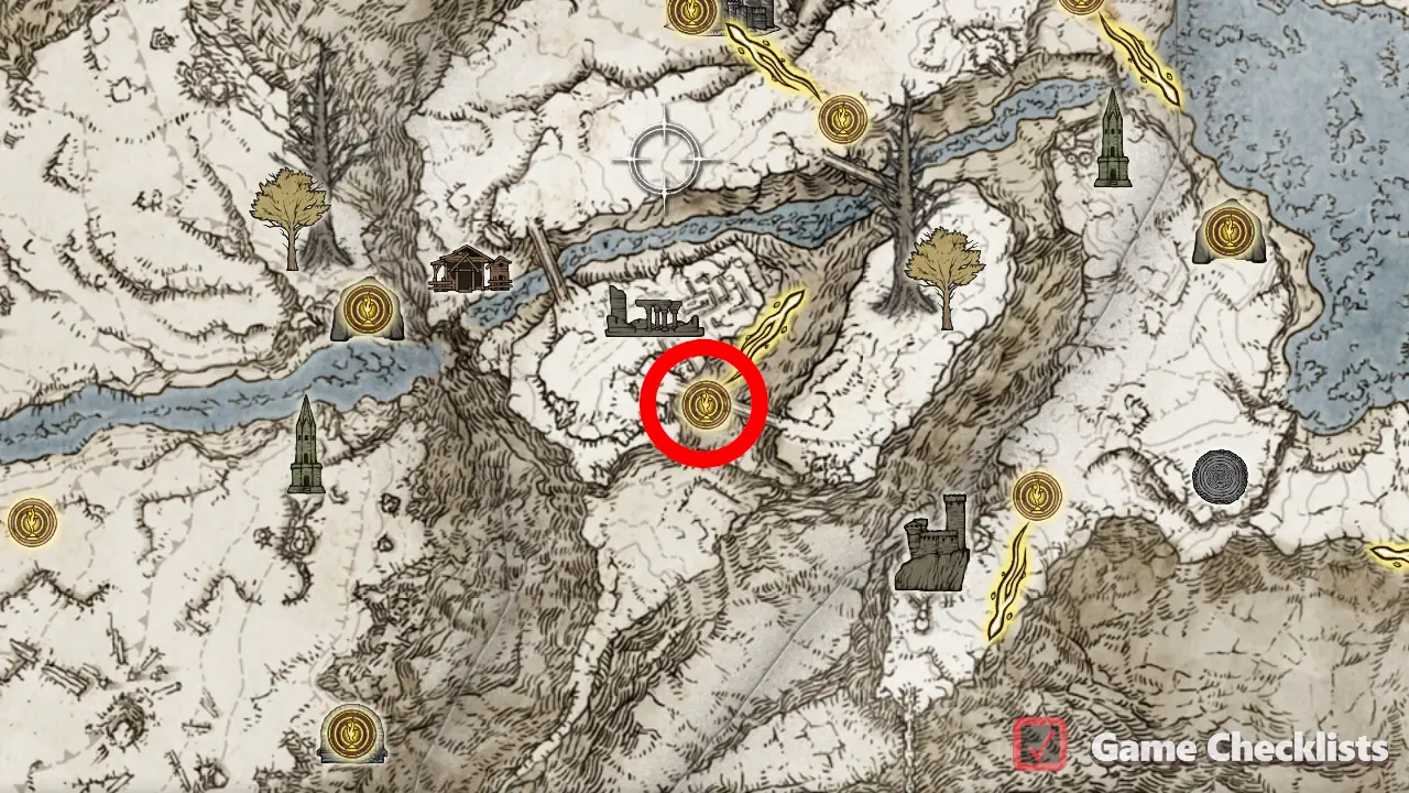 Ancient Snow Valley Ruins location