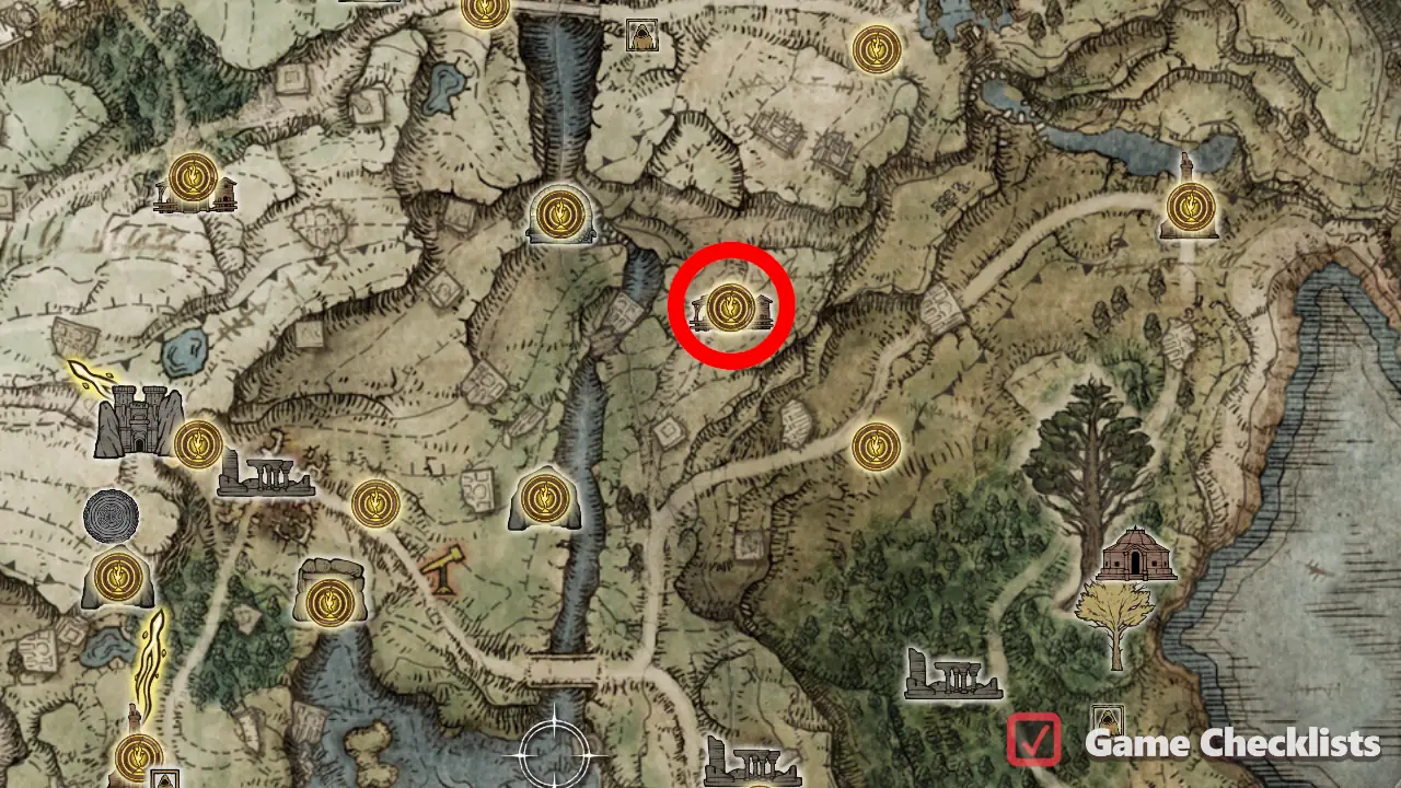 Artist's Shack (Limgrave) location