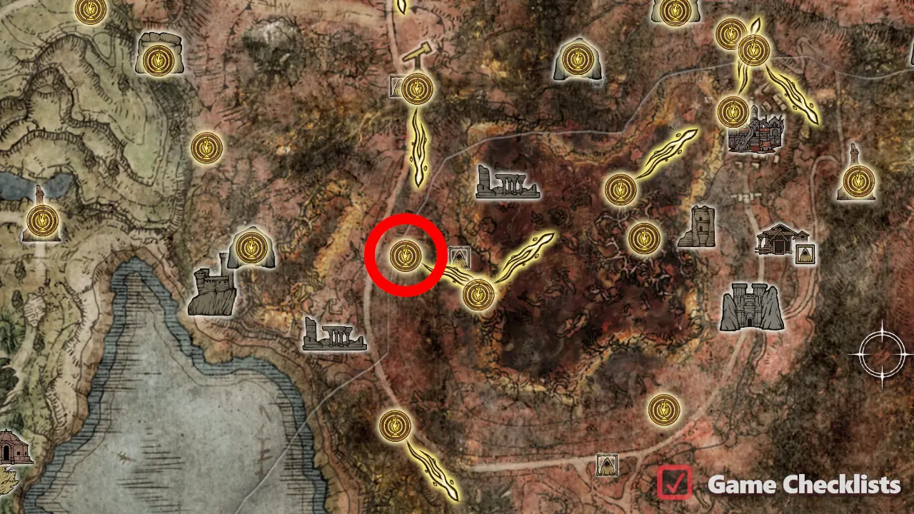 Astray from Caelid Highway North location