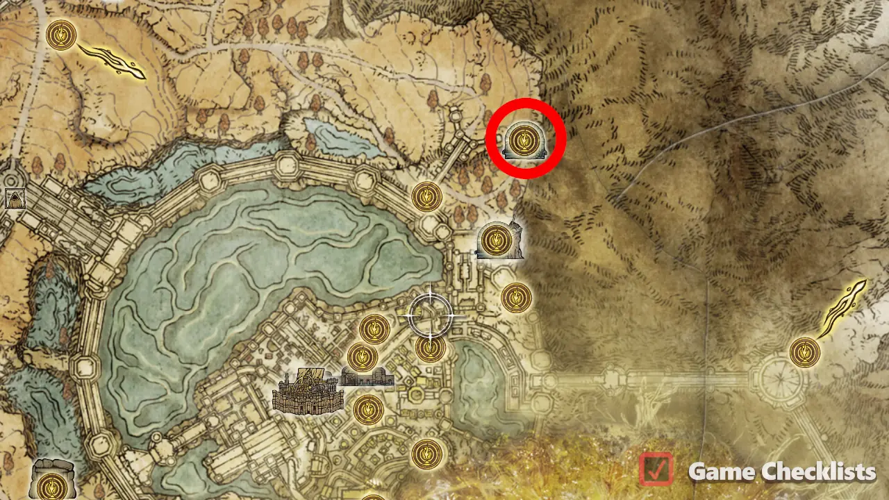 Grave Warden Duelist (Altus Plateau) location