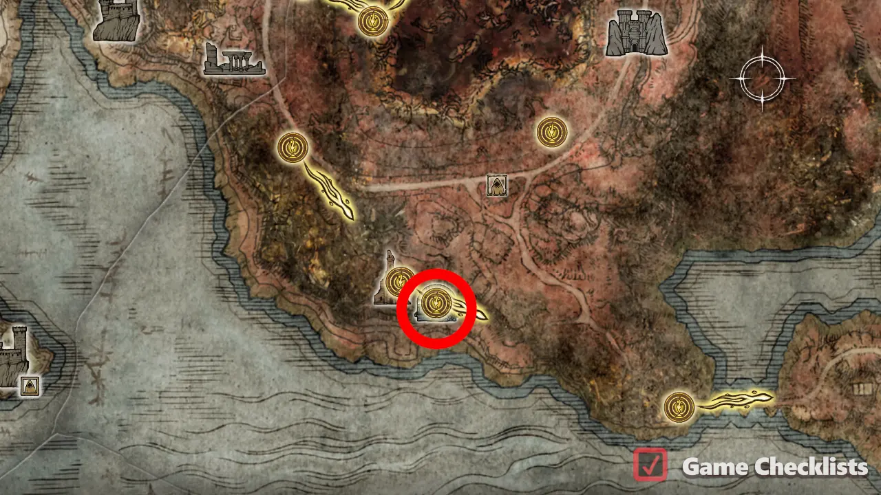 Cemetery Shade (Caelid) location