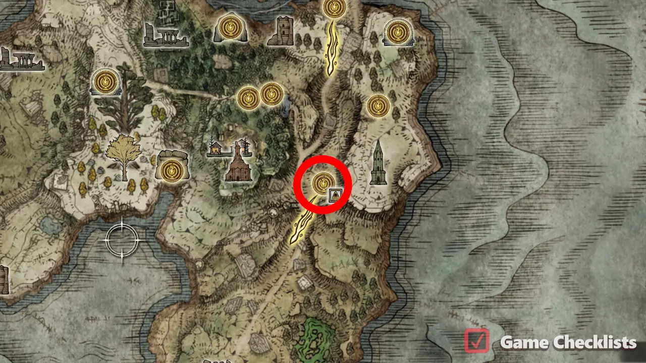 Castle Morne Rampart location