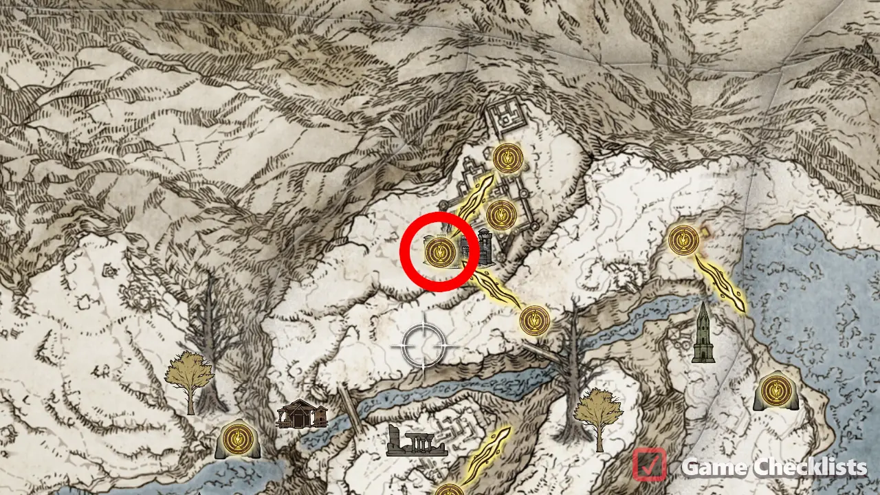 Castle Sol Main Gate location