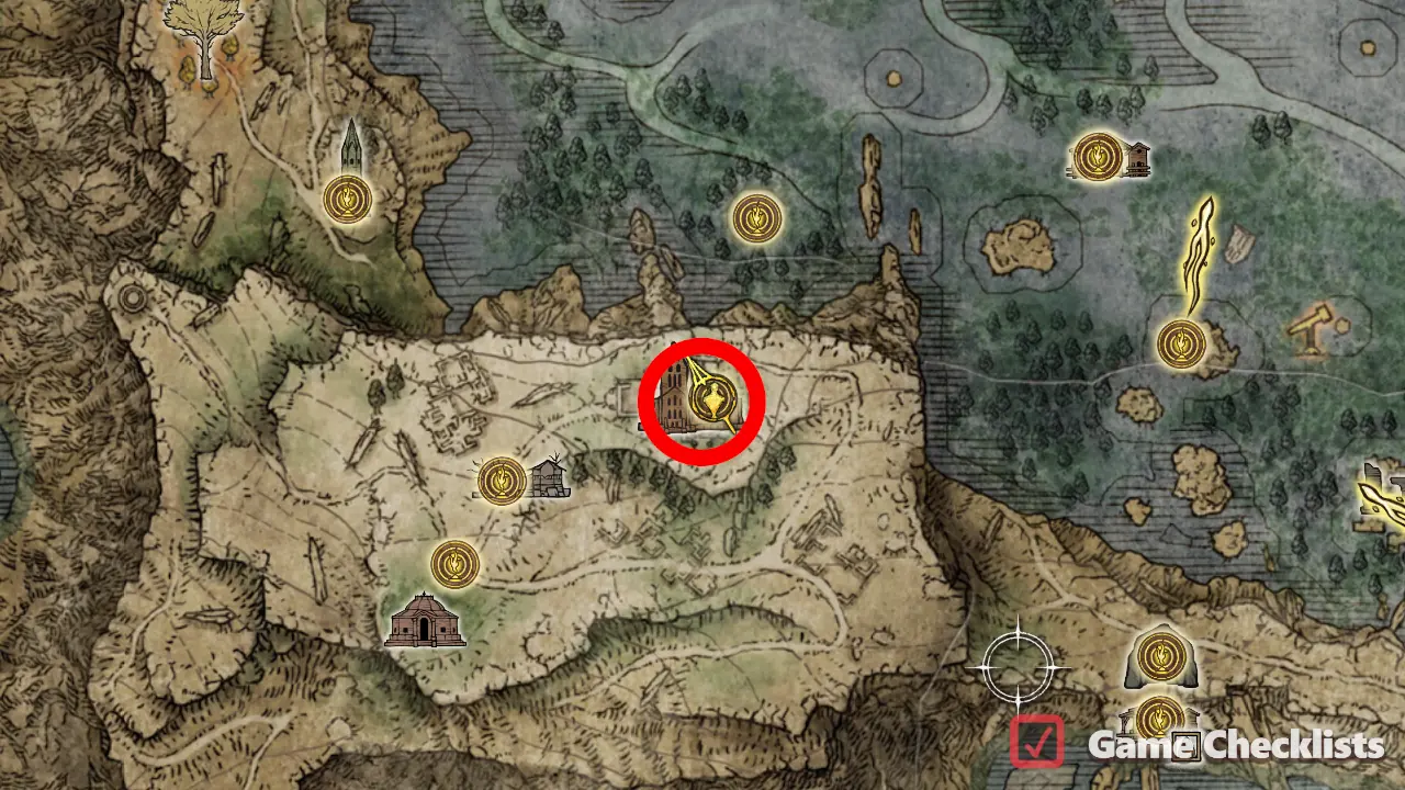 Dark Moon Greatsword location