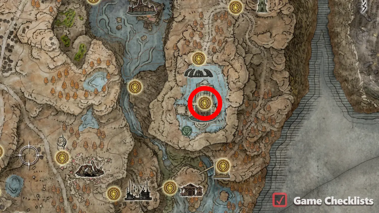 Metyr, Mother of Fingers location