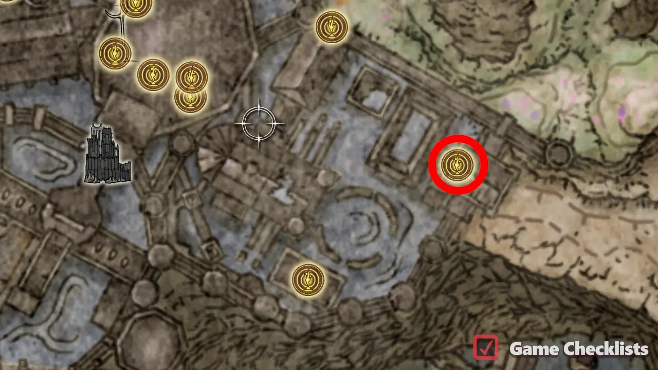 Church District Entrance location