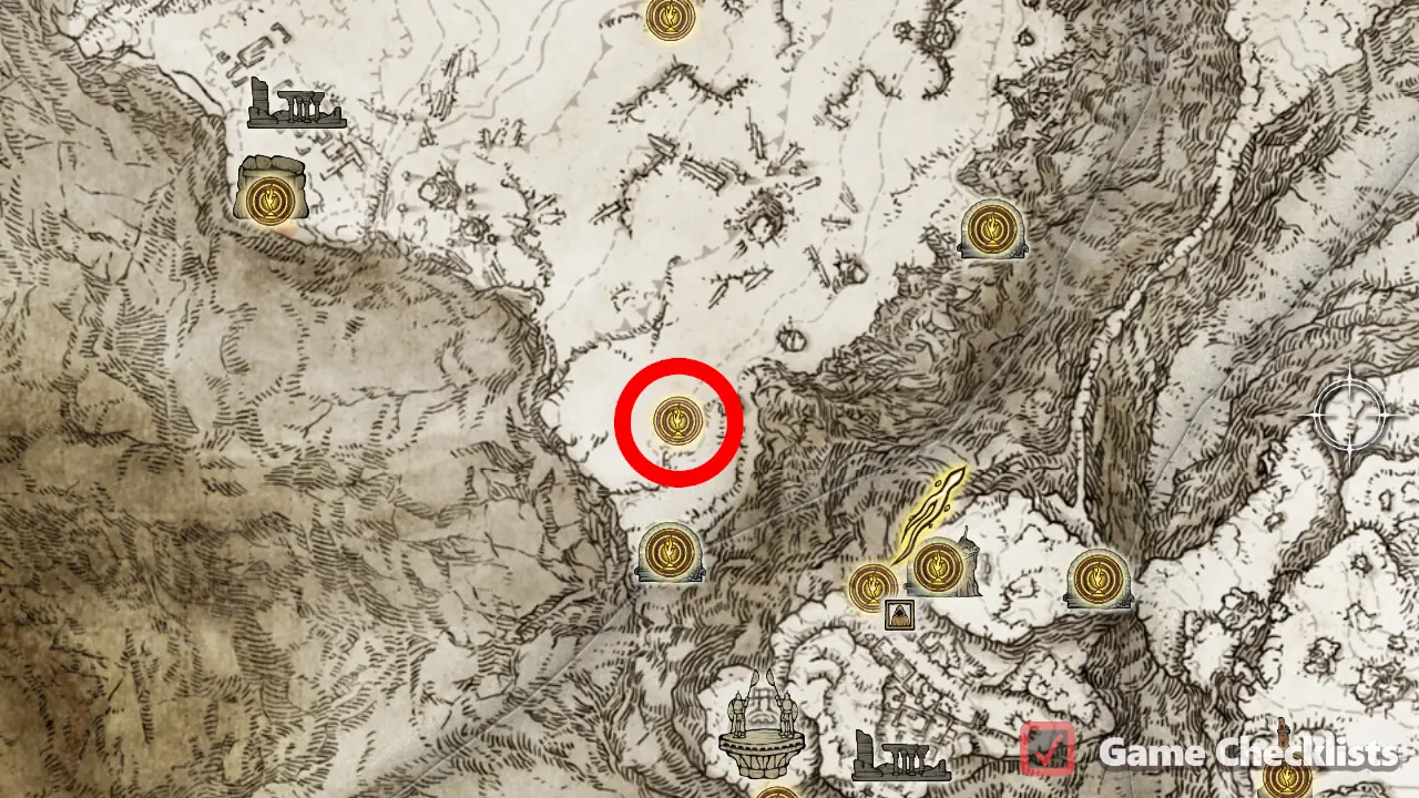 Consecrated Snowfield location
