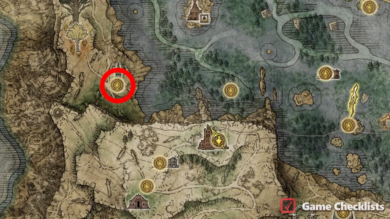 Spiked Spear location