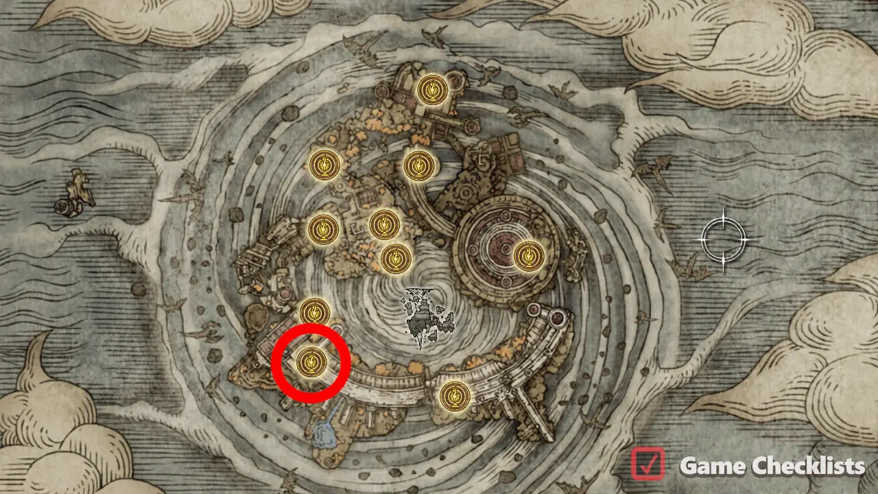 Crumbling Beast Grave Depths location