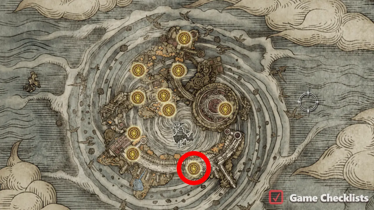 Crumbling Beast Grave location