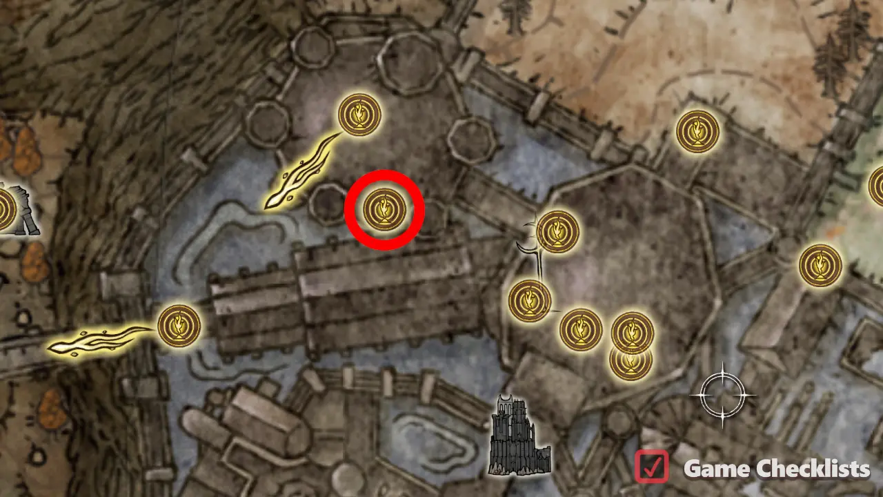 Dark Chamber Entrance location