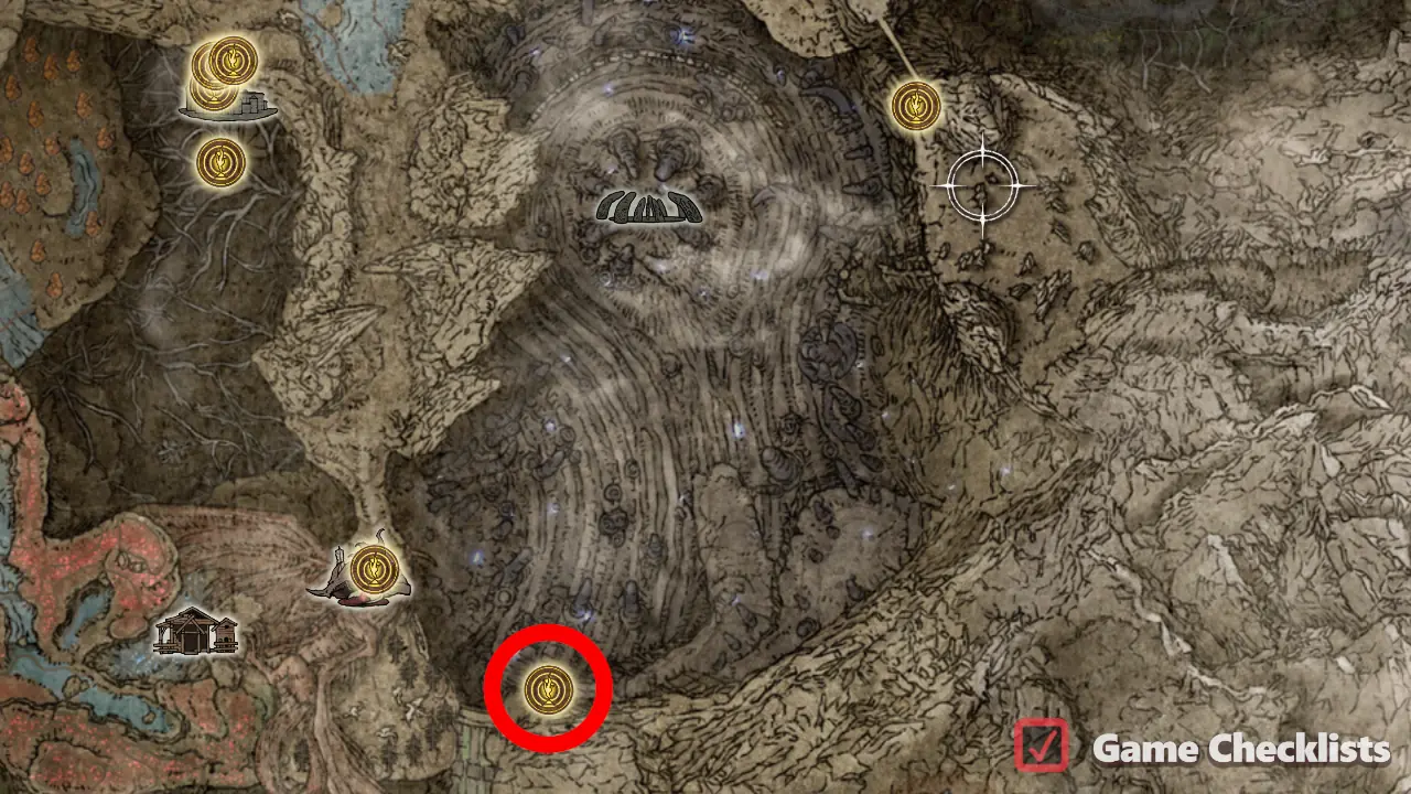 Finger Ruins of Rhea location