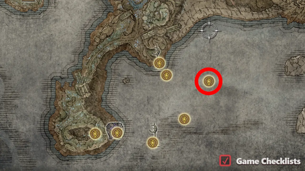 Fissure Depths location