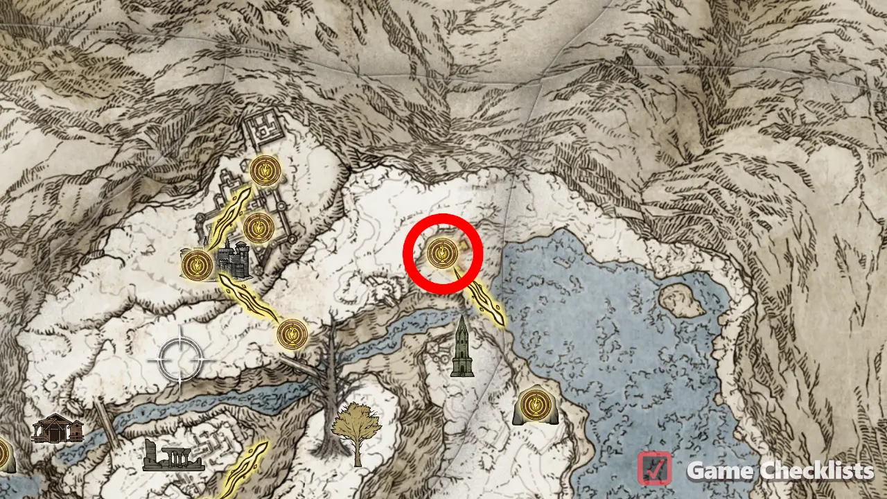 Freezing Lake location