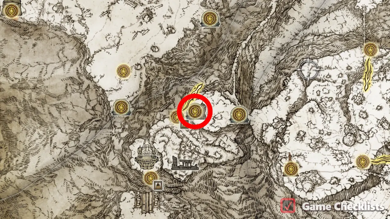 Ancient Hero of Zamor (Mountaintops) location
