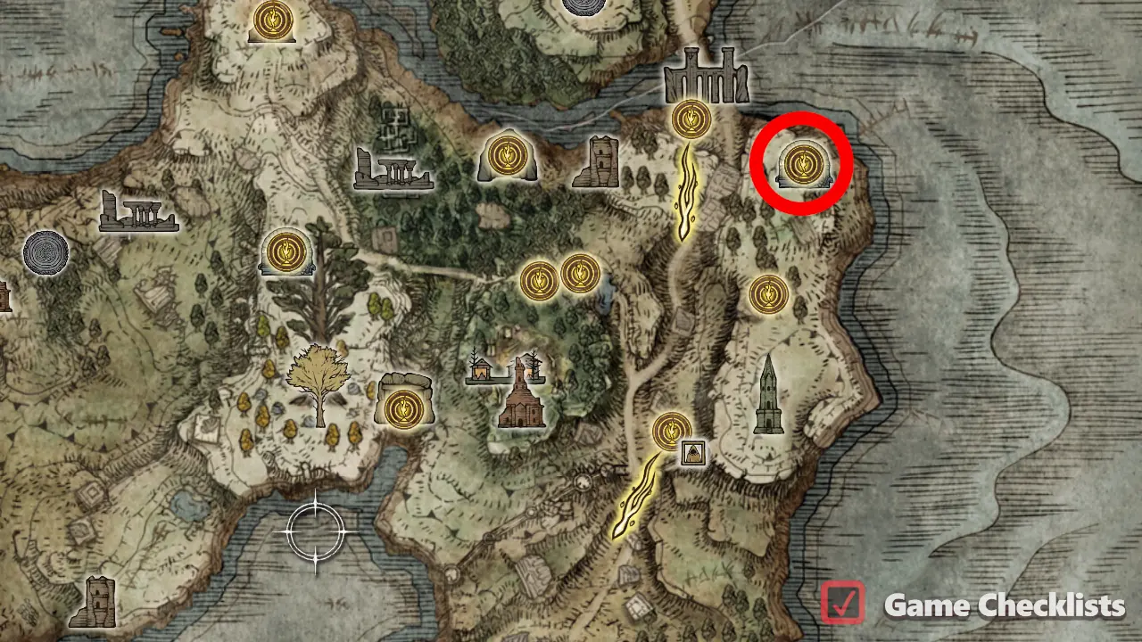Erdtree Burial Watchdog (Weeping Peninsula) location