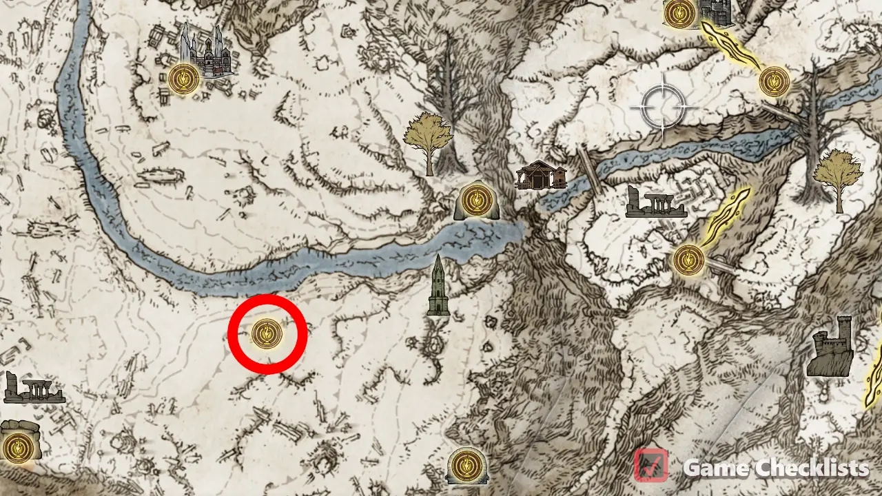 Inner Consecrated Snowfield location