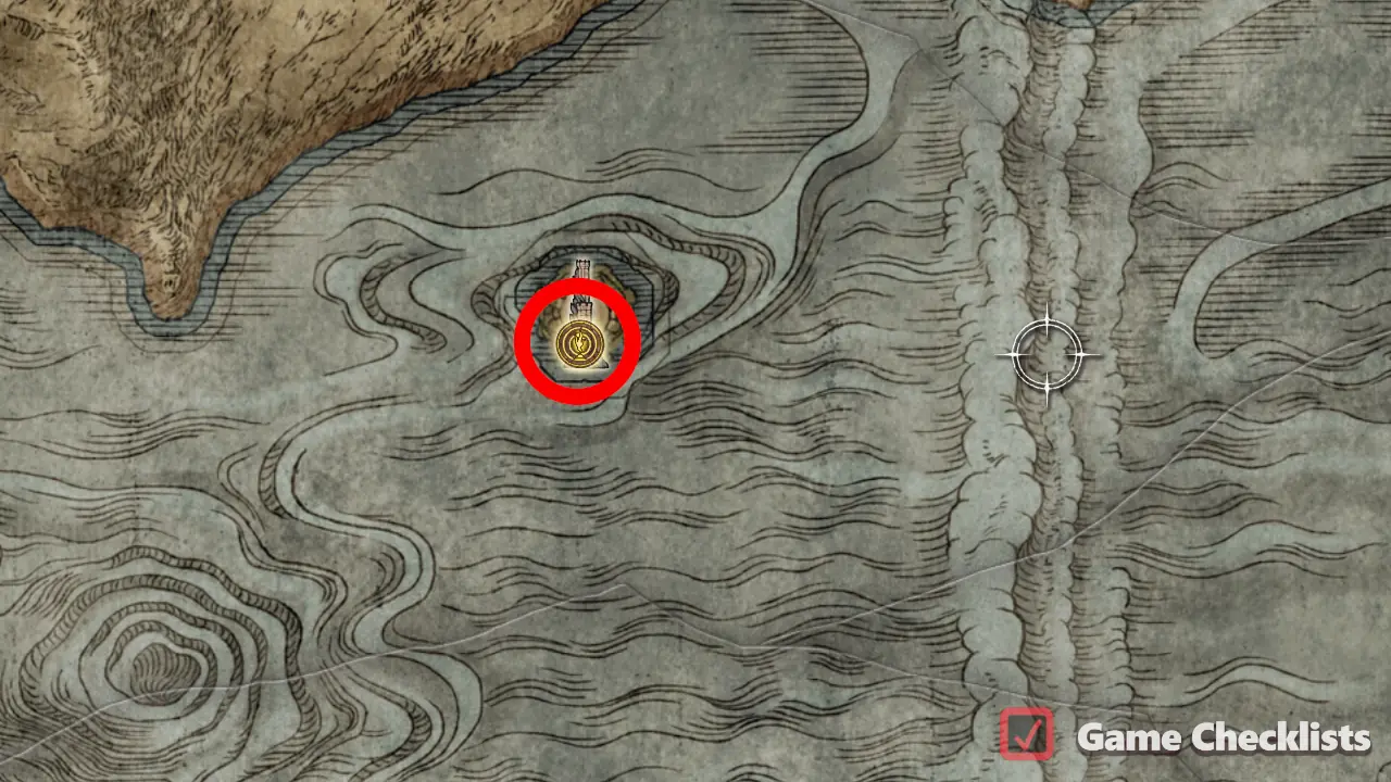 Isolated Divine Tower location