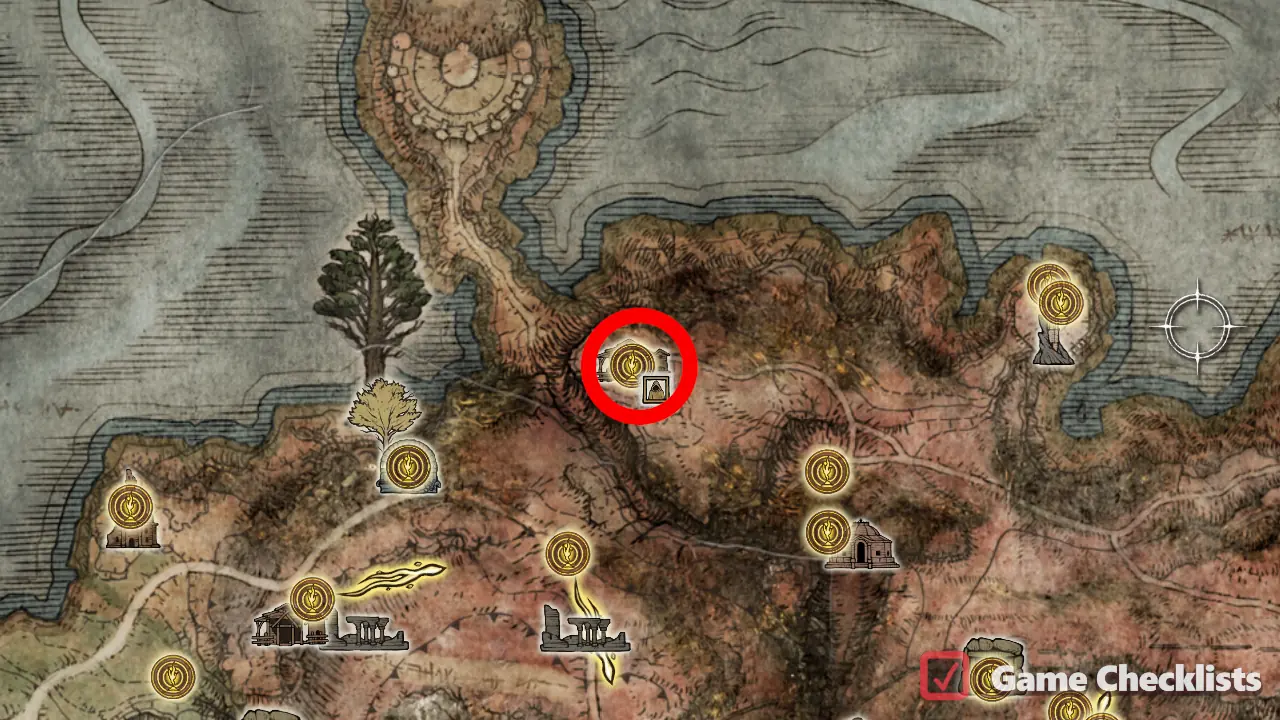 Bell-Bearing Hunter (Dragonbarrow) location