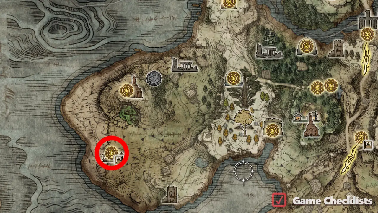 Sacrificial Twig location