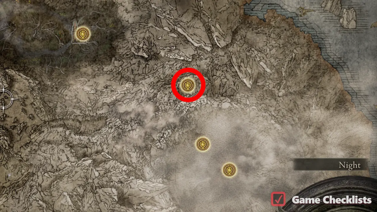 Jagged Peak Mountainside location
