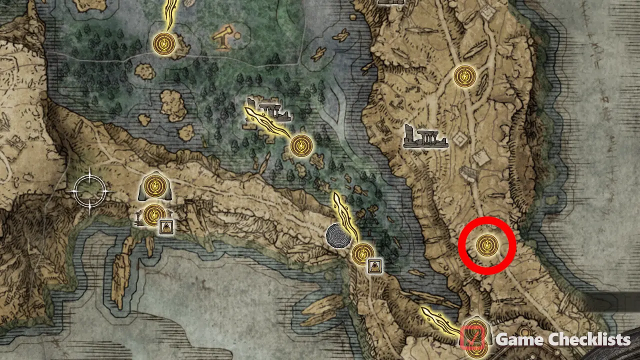 Liurnia Highway South location