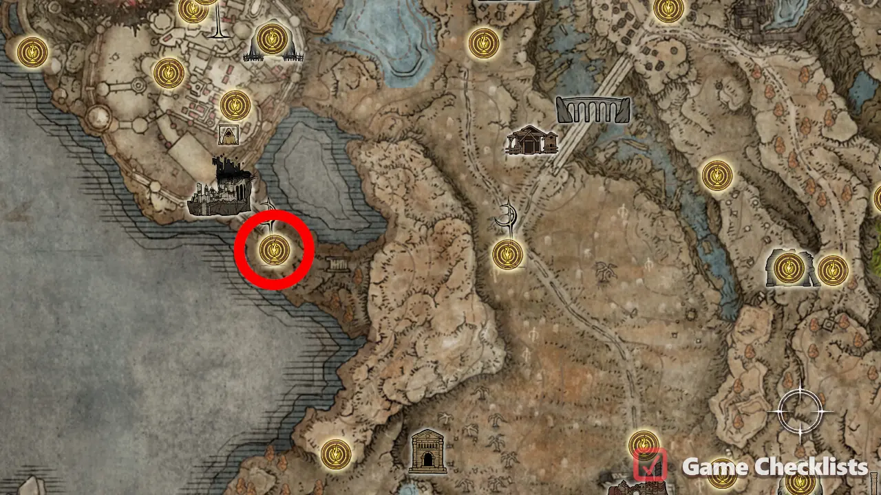 Main Gate Cross location