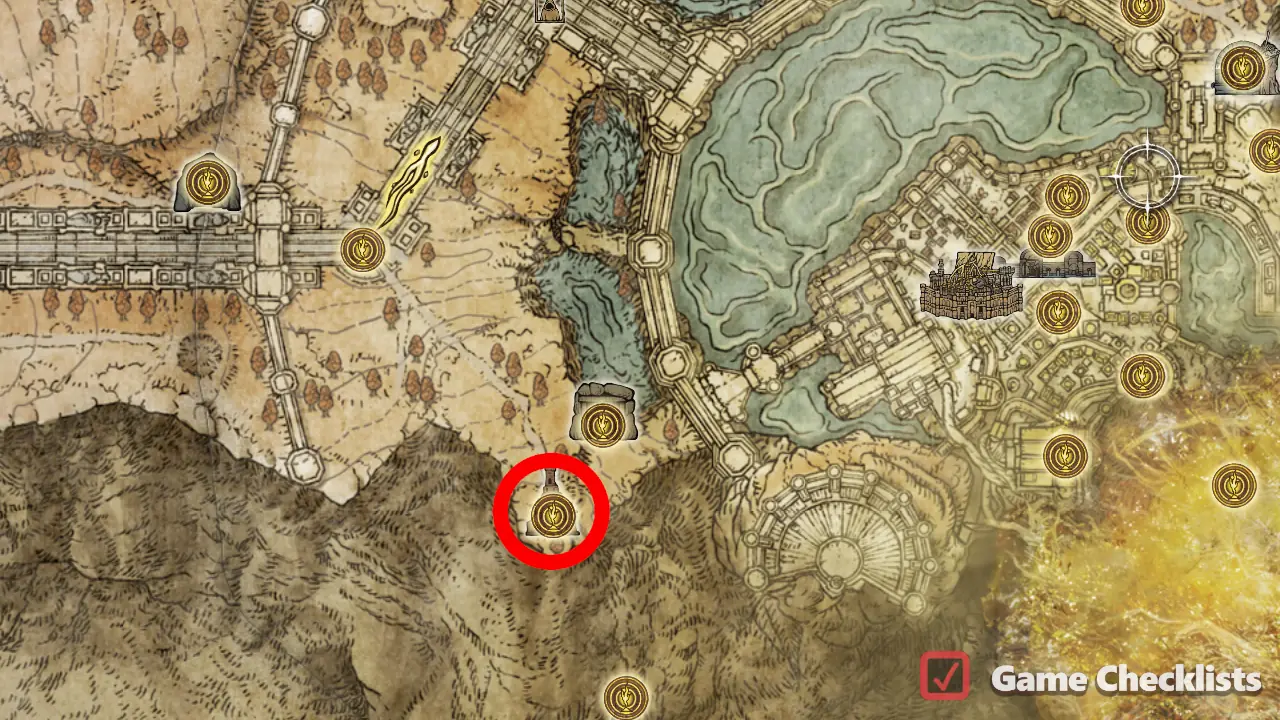 Golden Order Seal location