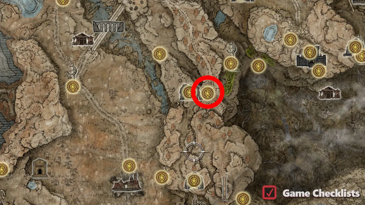 Pillar Path Waypoint location
