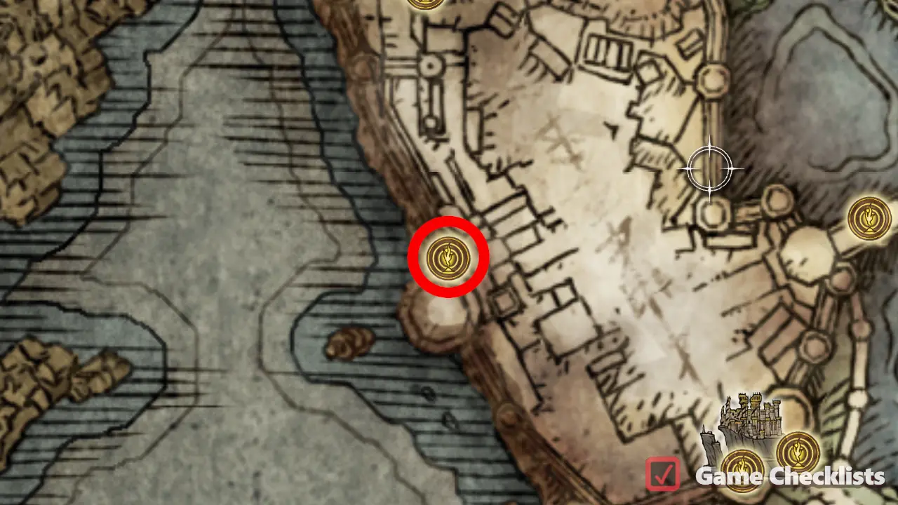 Rampart Tower location
