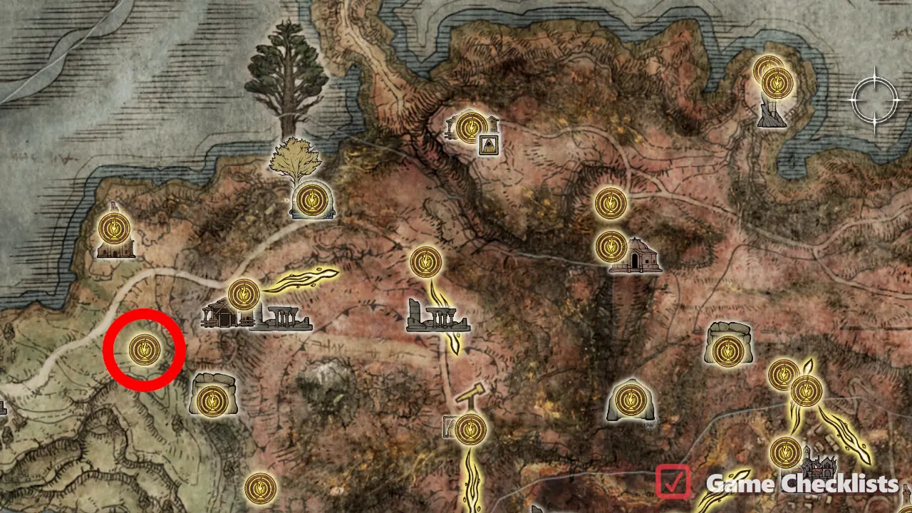 Rear Gael Tunnel Entrance location