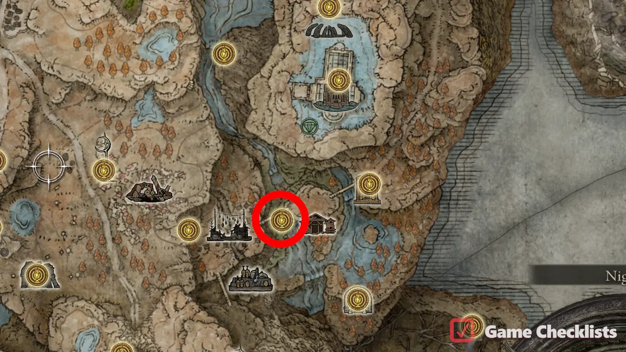 Recluses' River Downstream location