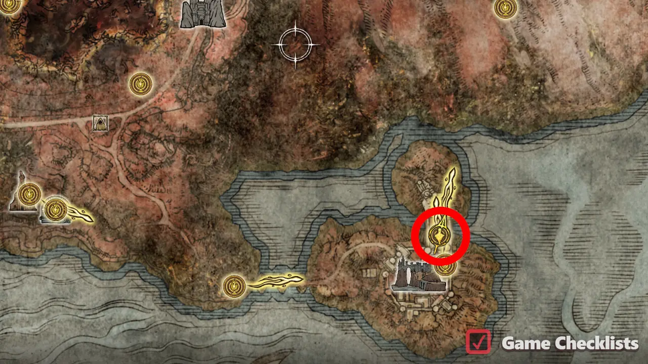 Crucible Knight & Misbegotten Warrior location