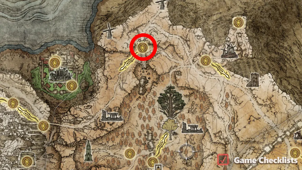 Road of Iniquity Side Path location