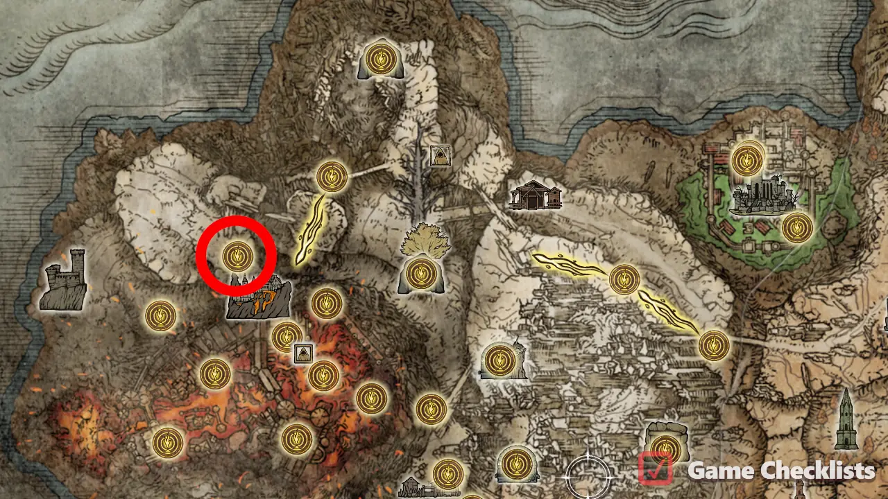 Road of Iniquity location