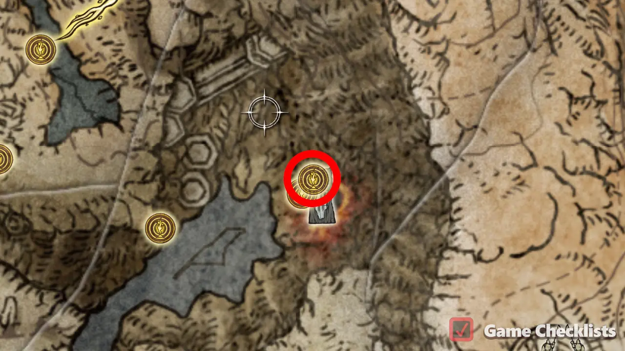 Ruin-Strewn Precipice location