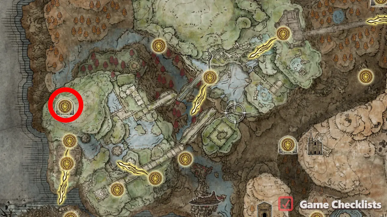 Death Knight (Scorpion River Catacombs) location