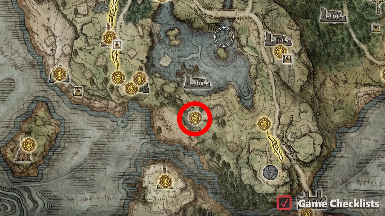 Seaside Ruins location